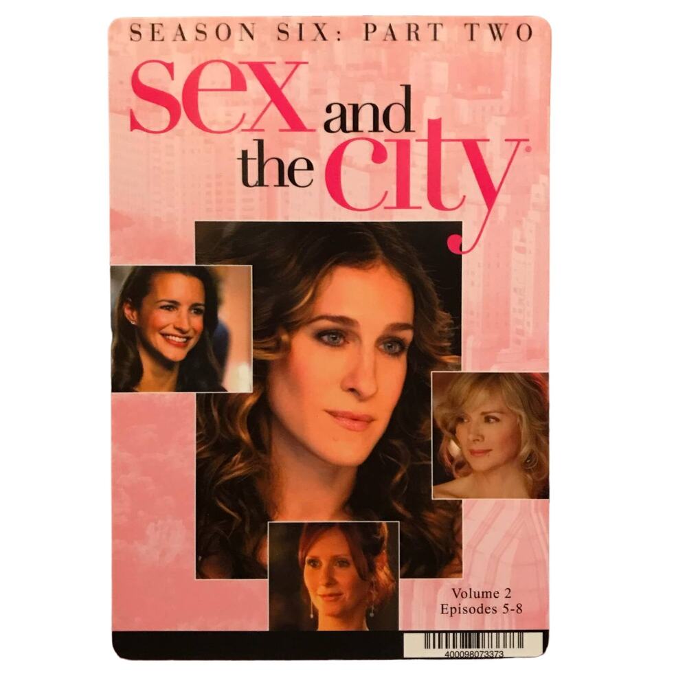 Mini Movie Poster - Sex & The City - Pink Art Home Office Decor Fits A5 Frame